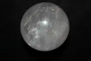 Natural Clear Quartz Crystal Reiki Healing Sphere 64mm (2.53") 369.46g (13.03oz)