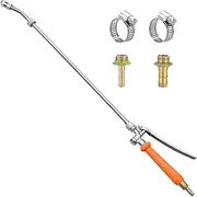 Plant Watering Wand, Garden Sprayer Wand | Garden Watering Wand | Adjustable Sprayer Pattern Long Reach Sprayer Wand with Stainless Nozzle Basket for Plants, Flowers, Shrubs, Garden