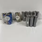 LOT x12 Thermal Transfer Ribbon 110mm 4.33” BLACK for SATO CX-400 CG4 CZ4 CT4xx