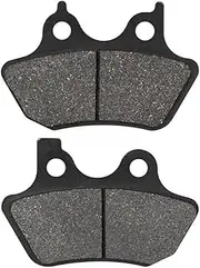 Brake Pads Kits for Harl&ey Dyna Super Wild Glide FXDX FXDWG Rider FXDXT FXDS Sportster XL1200S Road Passion Motorcycle Front Rear Brake Pads (Color : 1)