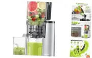 Cold Press Juicer, 5.4" Wide Feed Chute Juicers with 350w Power Motor, Slow