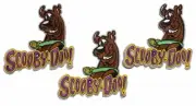 Scooby Doo Head W/Name Embroidered Iron On Set of 3 Patches