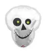HALLOWEEN SKULL Mylar Party Balloon