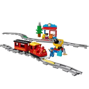 【LEGO 樂高】磚星球〡10874 得寶系列 蒸汽列車 Steam Train