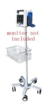 Rolling stand for SUNTECH CT40 VITAL SIGN monitor new ( big wheel #1005 )