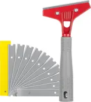 Bates- Razor Blade Scraper, 4 Scraper Tool With 10 Extra Scraper Blades, Paint