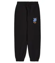 [Off-White Kids] Off-White Kids Printed cotton sweatpants Y 12 black