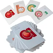Alphabet Flash Cards | Learn Letter Sounds up to 2X Faster | Letters Flash Cards | Embedded Pictograph Mnemonic