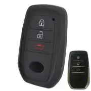 Remote Key Cover Fob Case Silicone For Toyota Hilux HIGHLANDER Camry RAV4 Skin