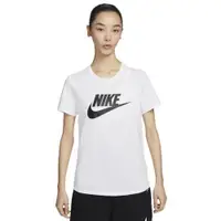 在飛比找ETMall東森購物網優惠-【下殺】Nike 女裝 短袖上衣 基本款 純棉 白【運動世界