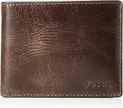 [FOSSIL] ML3771 Derrick RFID PASSCASE Pass Case, Braun, S