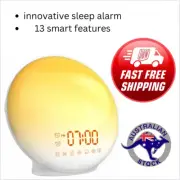 NEW, SALE! Wake-up Light, Smart Sleep Alarm Clock for everyone, Sunrise Sunset