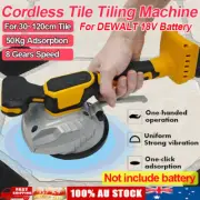 Cordless Tile Tiling Machine 120CM Leveling Vibrator Tool For Dewalt 18V Battery