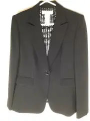 Tahari Women’s Size 14 Jacket Blazer Navy Blue