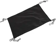 BESPORTBLE Cat Sleeping Bed Double-Sided Cat Hammock Space-Saving Pet Bed Black Material