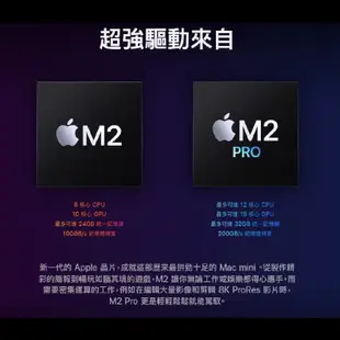 Apple Mac Mini M2 Pro 16G 512GB 原廠保固 全新 公司貨 蘋果主機 桌電 rpnew06
