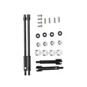 4mm Widen Wheel Hub Metal Wheel Axle Set For SCX24 AXI00002 AXI90081 RC Car Part