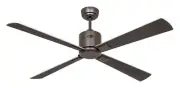 Smart Ceiling Fan with Remote Control Dc Fan Neo 132cm Bronze Wenge Silver