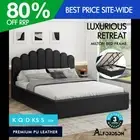 ALFORDSON Bed Frame Queen Double King Single Gas Lift Storage Base Wooden Black