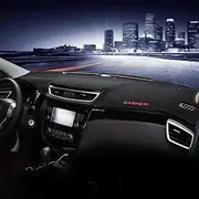 ZKSHPS Car Dashboard Avoid Light Mat Sun Shade Pad Carpets Interior Accessories，for Nissan Qashqai J11 2014-2017 2018 2019 2020