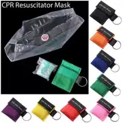 Pocket Face Shield Emergency Aid CPR Resuscitator Mask Artificial respiration