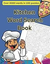 Kitchen Word Search Book: Delightful Challenges for Food Lovers, 100 puzzles, For Teens to Adults