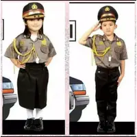 在飛比找蝦皮購物優惠-制服警察兒童polwan