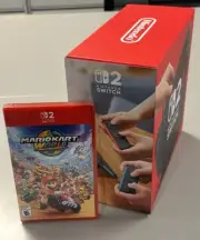 Nintendo Switch 2 Console with Mario Kart World Physical Copy - Brand New