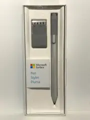 NEW Microsoft Surface Silver Pen Stylet Pluma Surface 3 Pro 3 & 4 Book Stylus