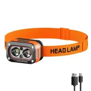 3 Light Source Sensors Headlamp Lightweight Portable Head Lamps Super Bright Outdoor Night Running Fishing Working LED L
