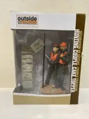 GSI Outside Inside Hunting Couple Cake Topper Anniversary Gift Brand New In Box