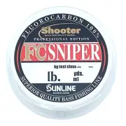 SUNLINE fluorocarbon line shooter sniper 60m 30lb Natural Clear