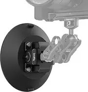 SmallRig 6″ Suction Cup Camera Mount, Car Mount for Cameras/Smartphones on Car/Clean and Smooth Surfaces, Max 8kg Load for Speeds up to 80km/h, Recommend up to 15kg Load When Stationary - 4114