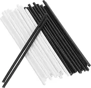 BESPORTBLE Guitar Sound Column Kit 40pcs Fretboard Position Markers Dots 15mm Acoustic Guitar Accessory Black White