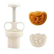 Mooncake Molds 20g with 1 Stamp Mid-Autumn Festival Moon Cake Mold Set Hand P...