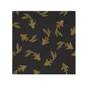 Elegant Gold Fish Pattern Face Towel