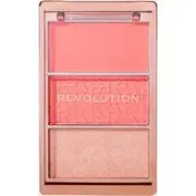 Revolution Blush Icon Palette - Authentic Peach, Peach