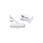CRL White ANSI Grade 1 Spring Size 4 Surface Mount Door Closer DC54W