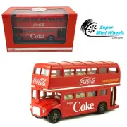 Motor City Classics - 1:64 - Coca Cola London Double Decker Bus