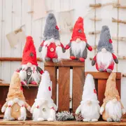 Stuffed Faceless Christmas Gnome Doll Toy
