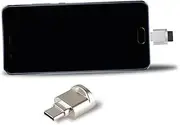 Type c OTG Charger Cable Multiple Outlet Cable USB Wall Charger Converter C to USB Adapter Adapter OTG Connector Silver