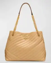 NWT TORY BURCH $628 KIRA CHEVRON TOTE BAG IN DESERT DUNE