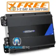 SOUNDIGITAL EVOPS 2400.1-4 OHM MONOBLOCK 1200W RMS SUBWOOFER MINI AMPLIFIER NEW