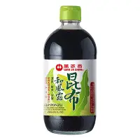 在飛比找蝦皮商城優惠-萬家香 昆布和風露 450ml【康鄰超市】