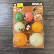 Joola 7-Pieces Normal Jumbo Elefent Oversize Olympic Games Table Tennis Ball-Set