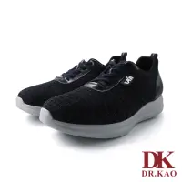 在飛比找momo購物網優惠-【DK 高博士】墨白飛織空氣鞋 88-3001-90 黑色