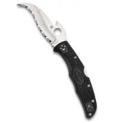 Spyderco Matriarch2 Black FRN w/ Emerson Opener Spyder Edge C12SBK2W