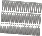 Operitacx 50 Pack of Craft Knife Blades Square Replacement Blades Craft Cutting Tools for Wood Plastic Paper