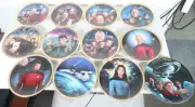 Hamilton Star Trek Next Generation Limited Edition Plate Collection 12 Pack