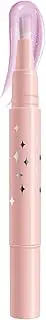 iiniim 1Pc 18ML Fine Pearlescent Liquid Eyeshadow Long Lasting Shimmer Makeup Quick Dry Non Smudge for Natural Dazzling Shine Light Purple One Size
